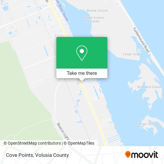 Cove Points map
