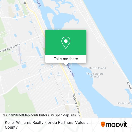 Keller Williams Realty Florida Partners map
