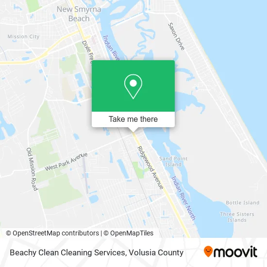 Beachy Clean Cleaning Services map