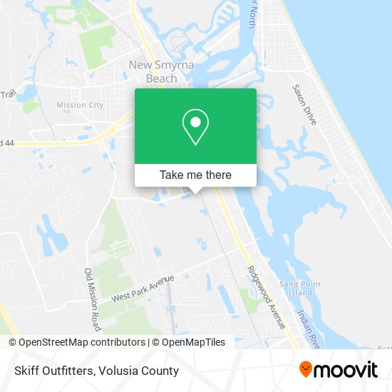 Skiff Outfitters map