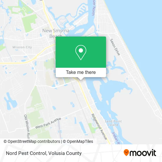 Nord Pest Control map