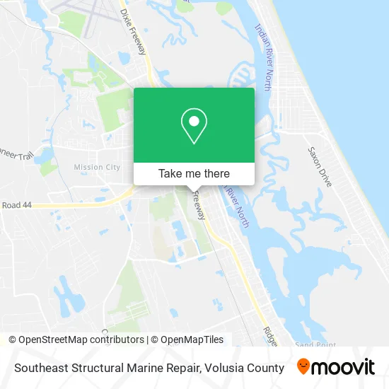 Southeast Structural Marine Repair map