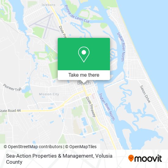 Sea-Action Properties & Management map