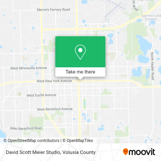 David Scott Meier Studio map