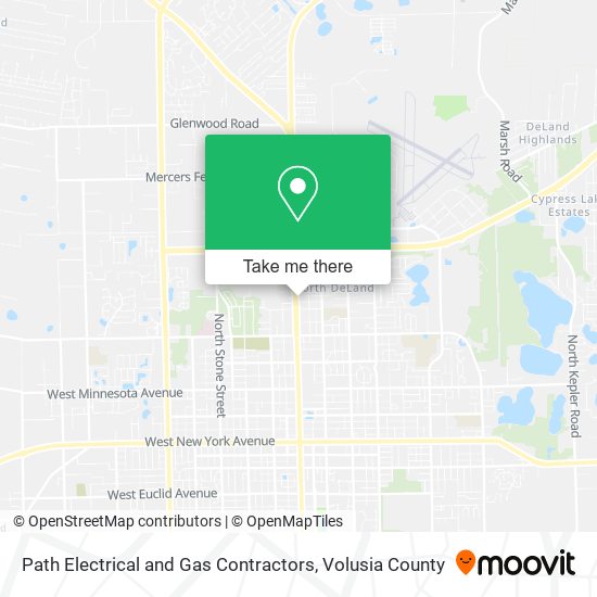 Path Electrical and Gas Contractors map