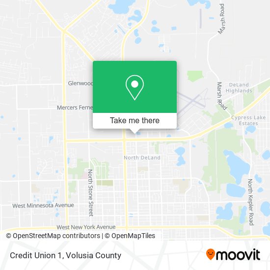 Credit Union 1 map