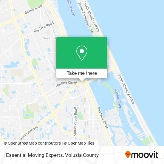 Mapa de Essential Moving Experts