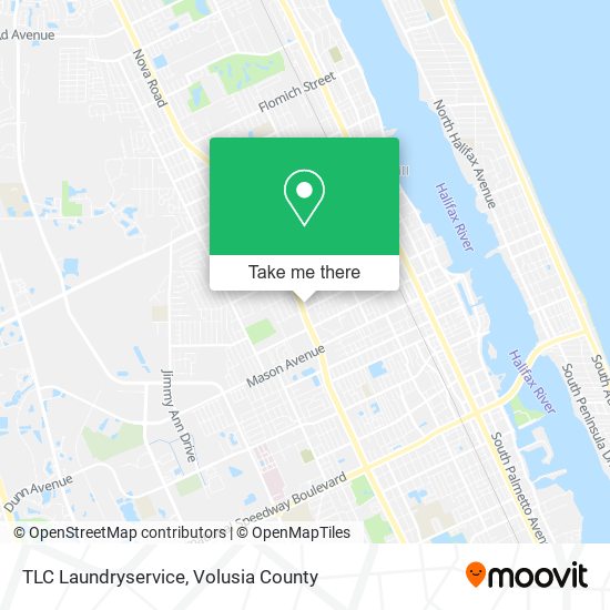 TLC Laundryservice map