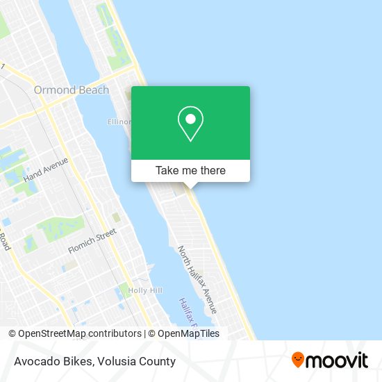 Avocado Bikes map