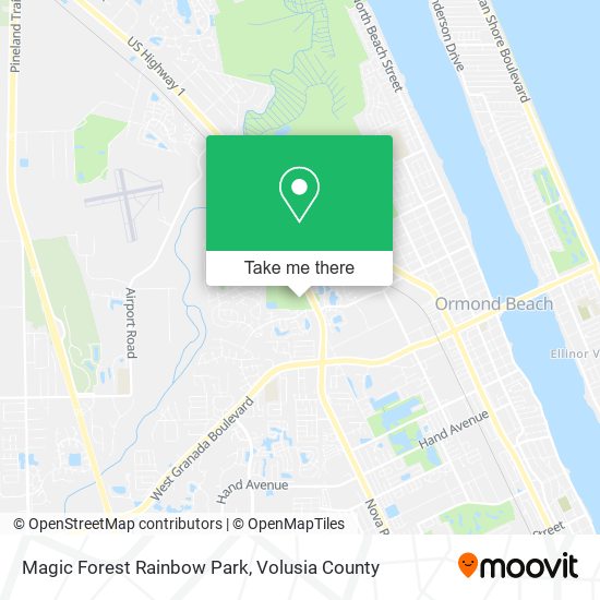 Mapa de Magic Forest Rainbow Park