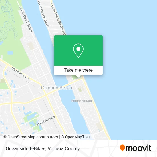 Oceanside E-Bikes map
