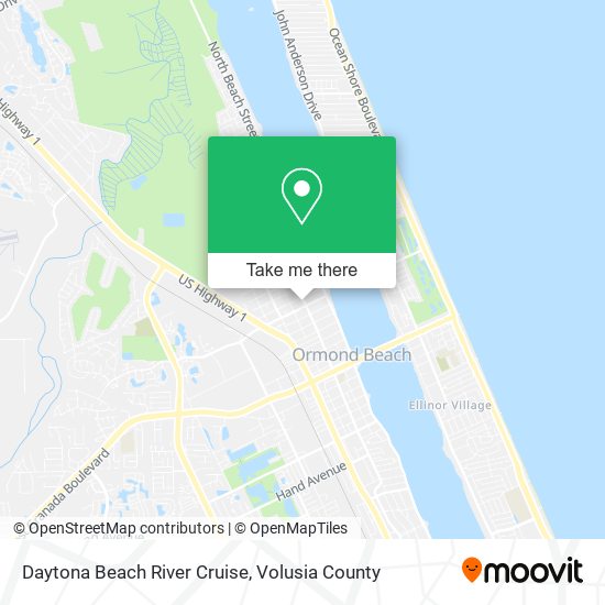 Daytona Beach River Cruise map