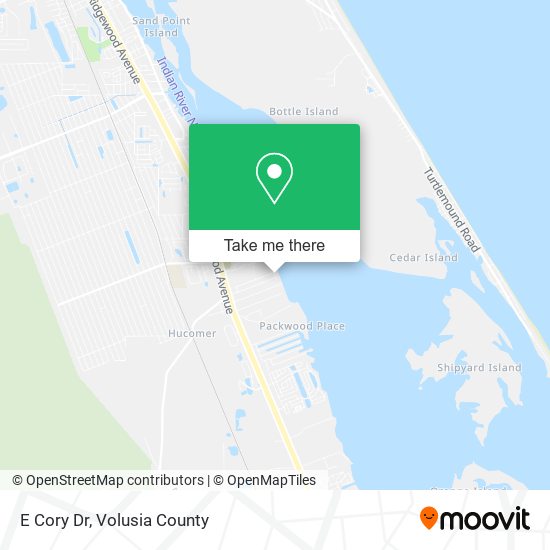 Mapa de E Cory Dr