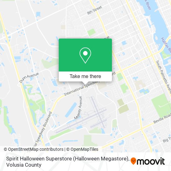 Mapa de Spirit Halloween Superstore (Halloween Megastore)