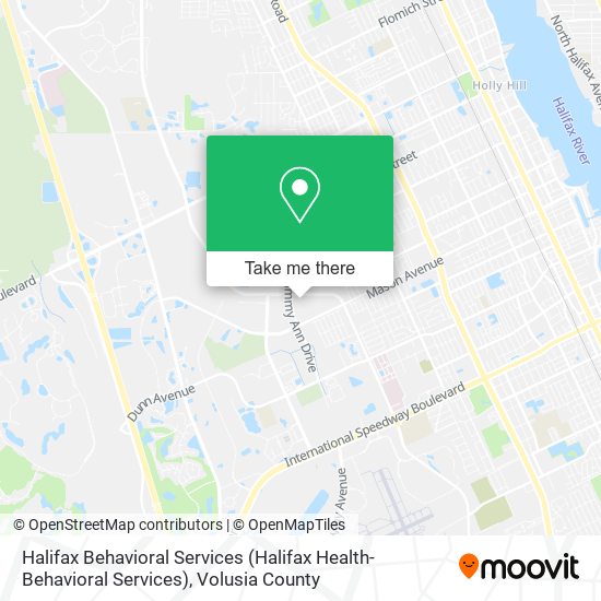 Mapa de Halifax Behavioral Services