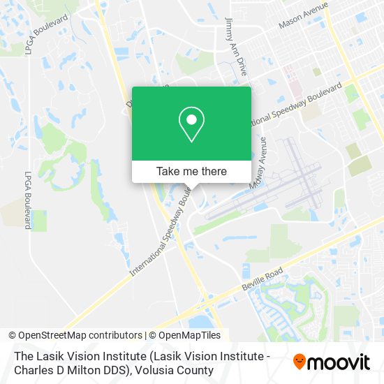 Mapa de The Lasik Vision Institute (Lasik Vision Institute - Charles D Milton DDS)