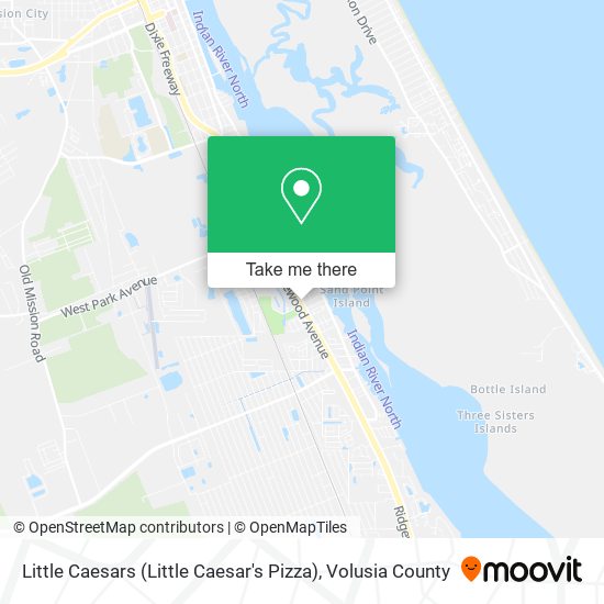 Mapa de Little Caesars (Little Caesar's Pizza)