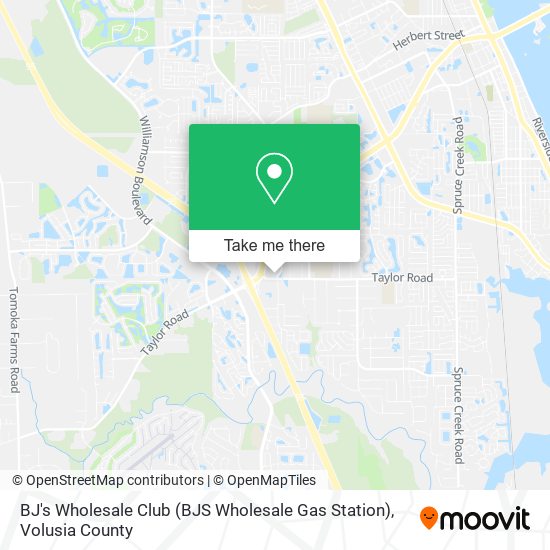 Mapa de BJ's Wholesale Club (BJS Wholesale Gas Station)