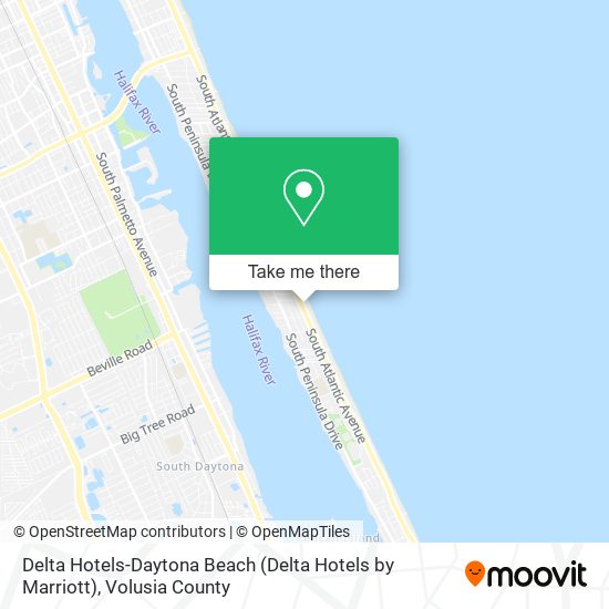 Mapa de Delta Hotels-Daytona Beach (Delta Hotels by Marriott)