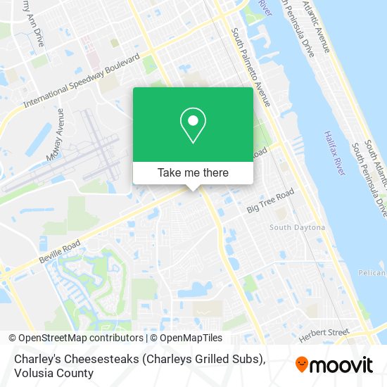 Mapa de Charley's Cheesesteaks (Charleys Grilled Subs)