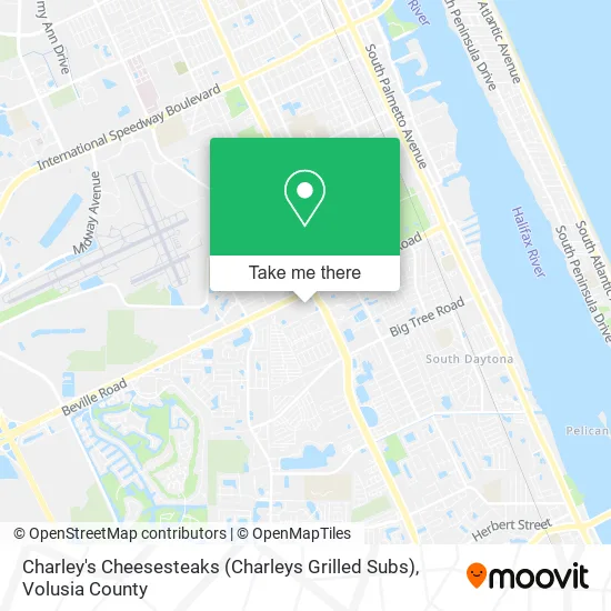 Charley's Cheesesteaks (Charleys Grilled Subs) map