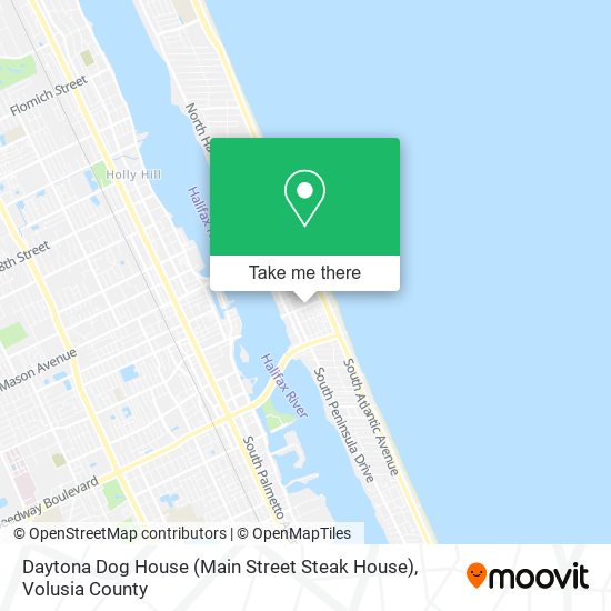 Mapa de Daytona Dog House (Main Street Steak House)