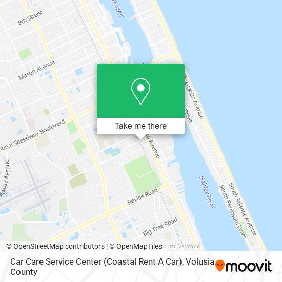 Mapa de Car Care Service Center (Coastal Rent A Car)