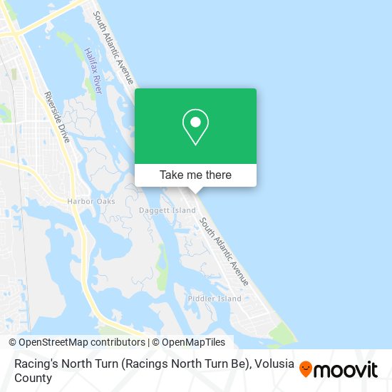 Mapa de Racing's North Turn (Racings North Turn Be)