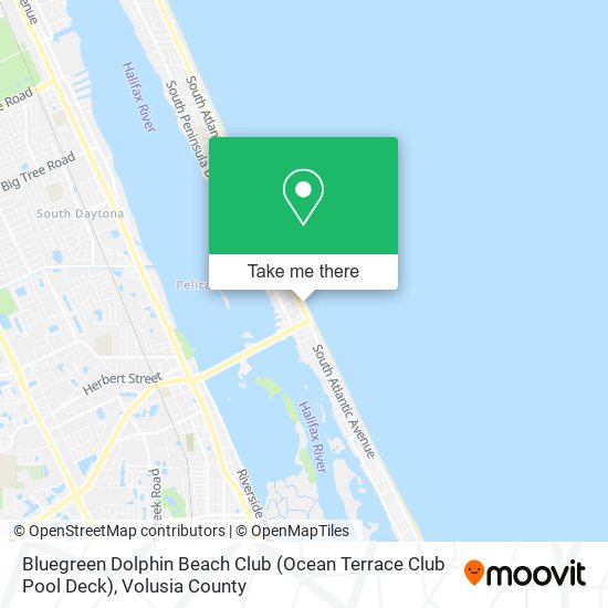 Bluegreen Dolphin Beach Club (Ocean Terrace Club Pool Deck) map