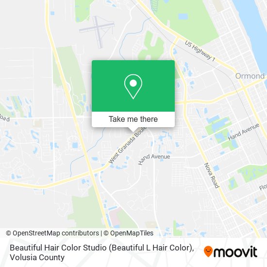 Mapa de Beautiful Hair Color Studio