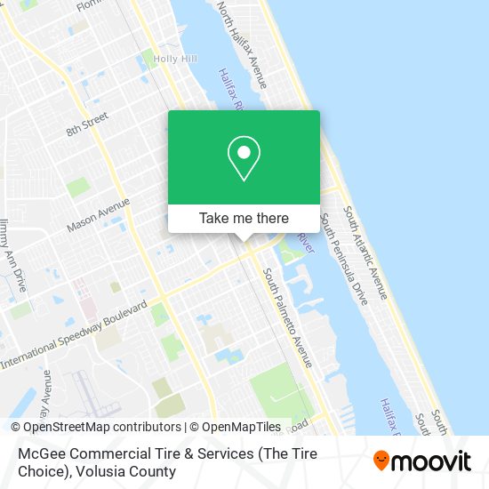 Mapa de McGee Commercial Tire & Services (The Tire Choice)