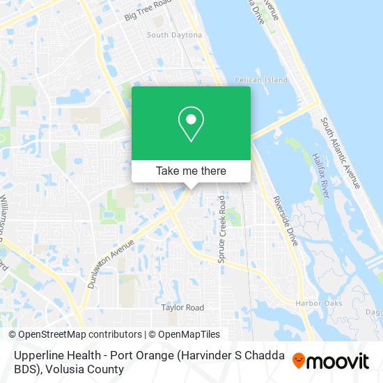 Upperline Health - Port Orange (Harvinder S Chadda BDS) map