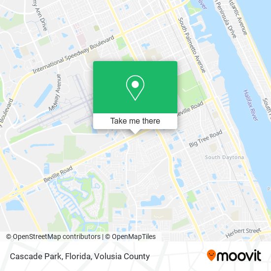 Mapa de Cascade Park, Florida