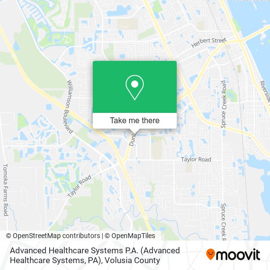 Mapa de Advanced Healthcare Systems P.A. (Advanced Healthcare Systems, PA)