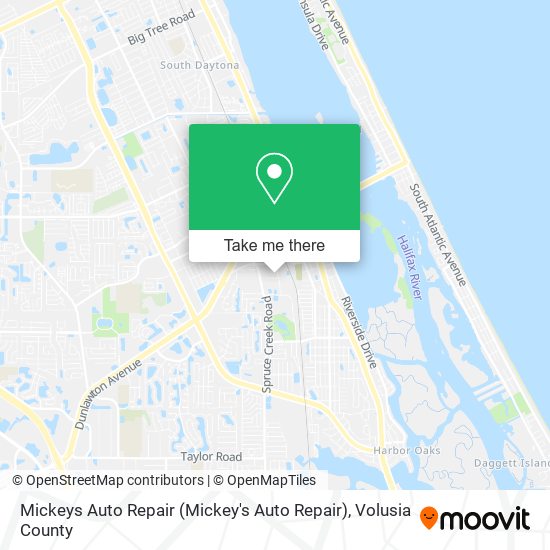 Mapa de Mickeys Auto Repair (Mickey's Auto Repair)