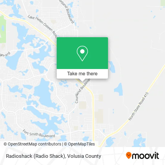 Radioshack (Radio Shack) map