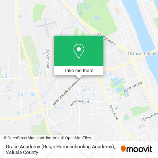 Mapa de Grace Academy (Reign Homeschooling Academy)