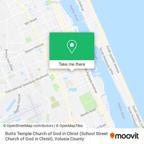 Butts Temple Church of God in Christ (School Street Church of God in Christ) map