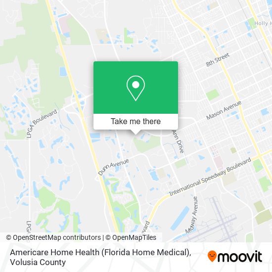 Mapa de Americare Home Health (Florida Home Medical)