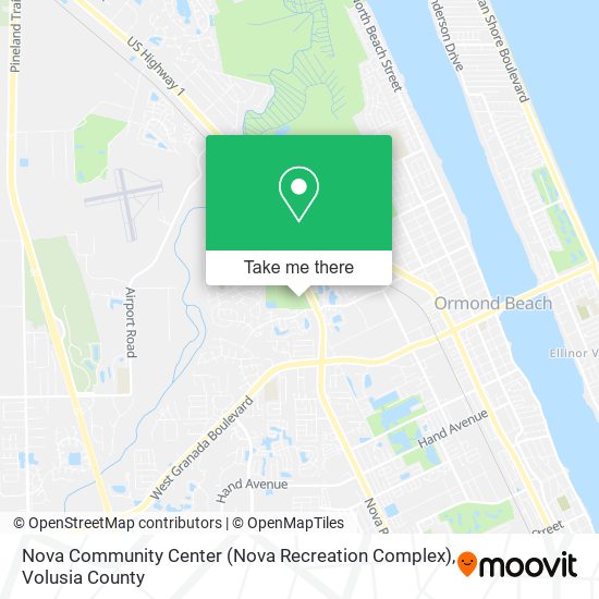 Mapa de Nova Community Center (Nova Recreation Complex)