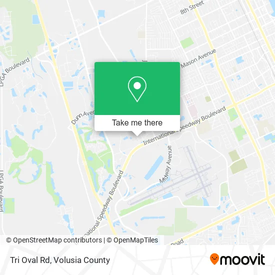 Mapa de Tri Oval Rd