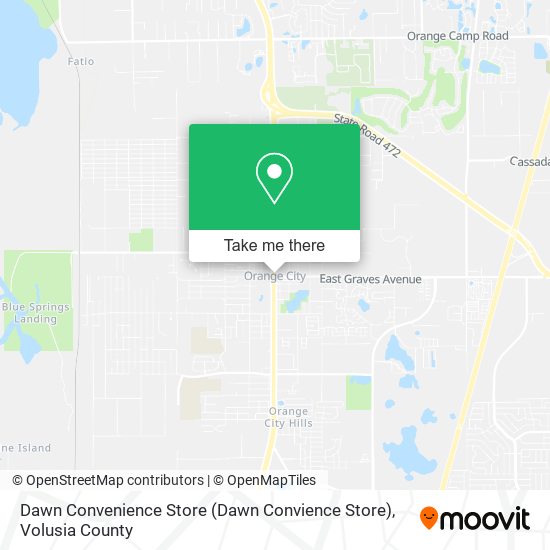 Mapa de Dawn Convenience Store (Dawn Convience Store)