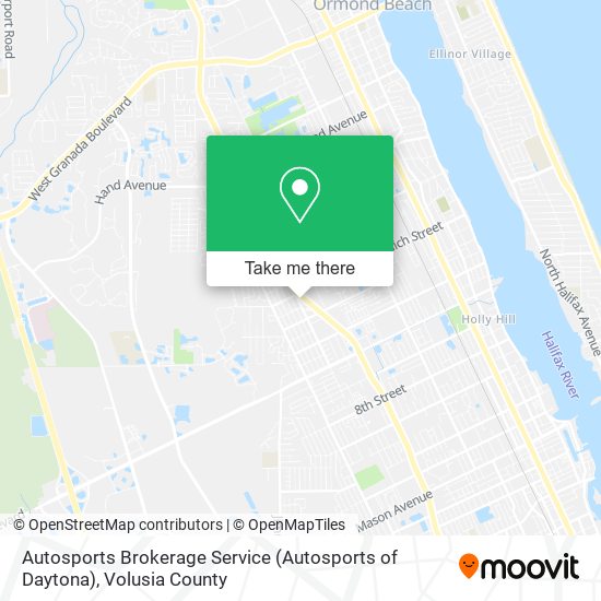 Autosports Brokerage Service (Autosports of Daytona) map