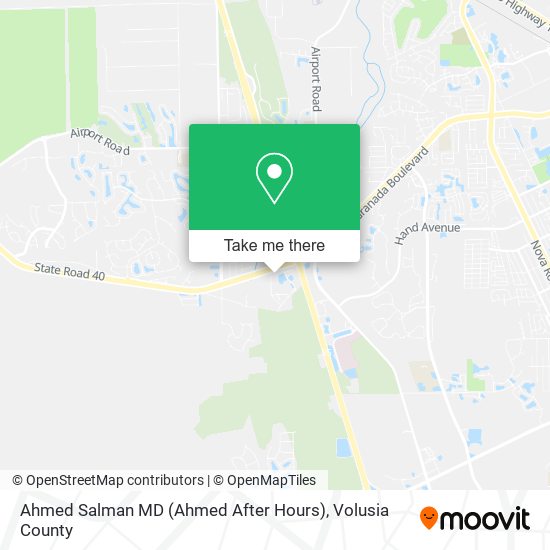 Mapa de Ahmed Salman MD (Ahmed After Hours)