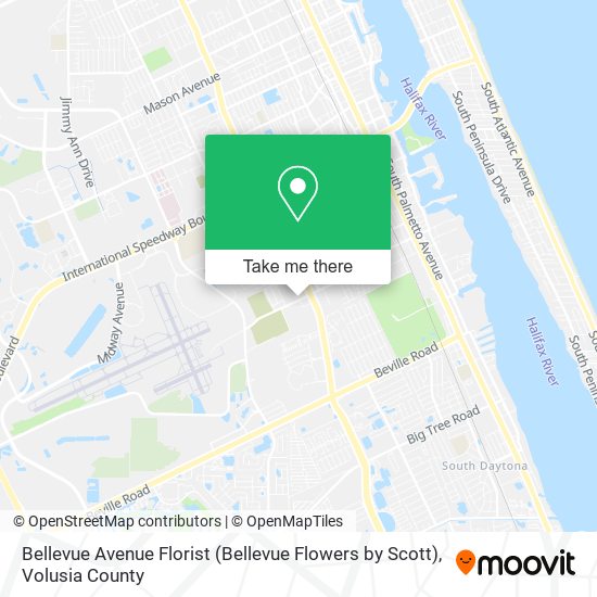 Mapa de Bellevue Avenue Florist (Bellevue Flowers by Scott)