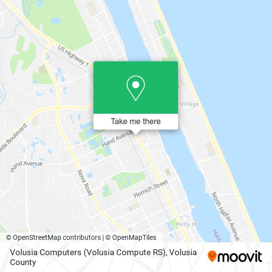 Mapa de Volusia Computers (Volusia Compute RS)