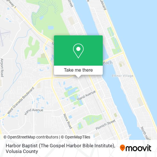 Mapa de Harbor Baptist (The Gospel Harbor Bible Institute)