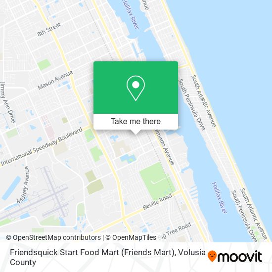 Friendsquick Start Food Mart (Friends Mart) map