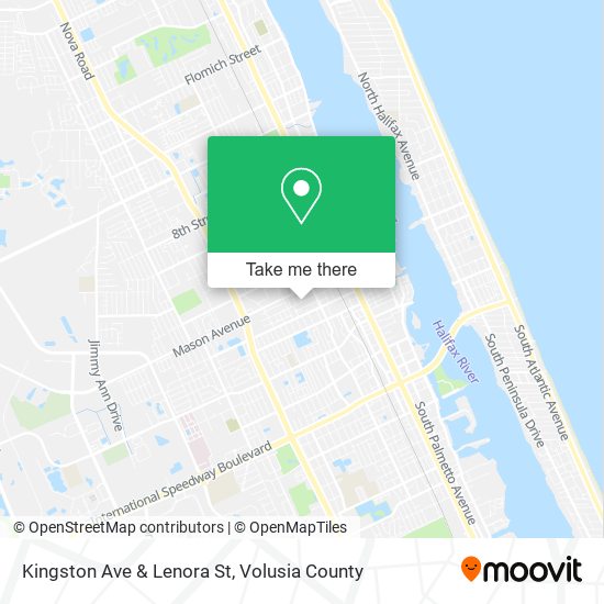 Mapa de Kingston Ave & Lenora St