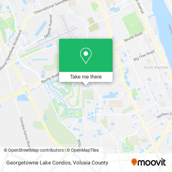 Georgetowne Lake Condos map